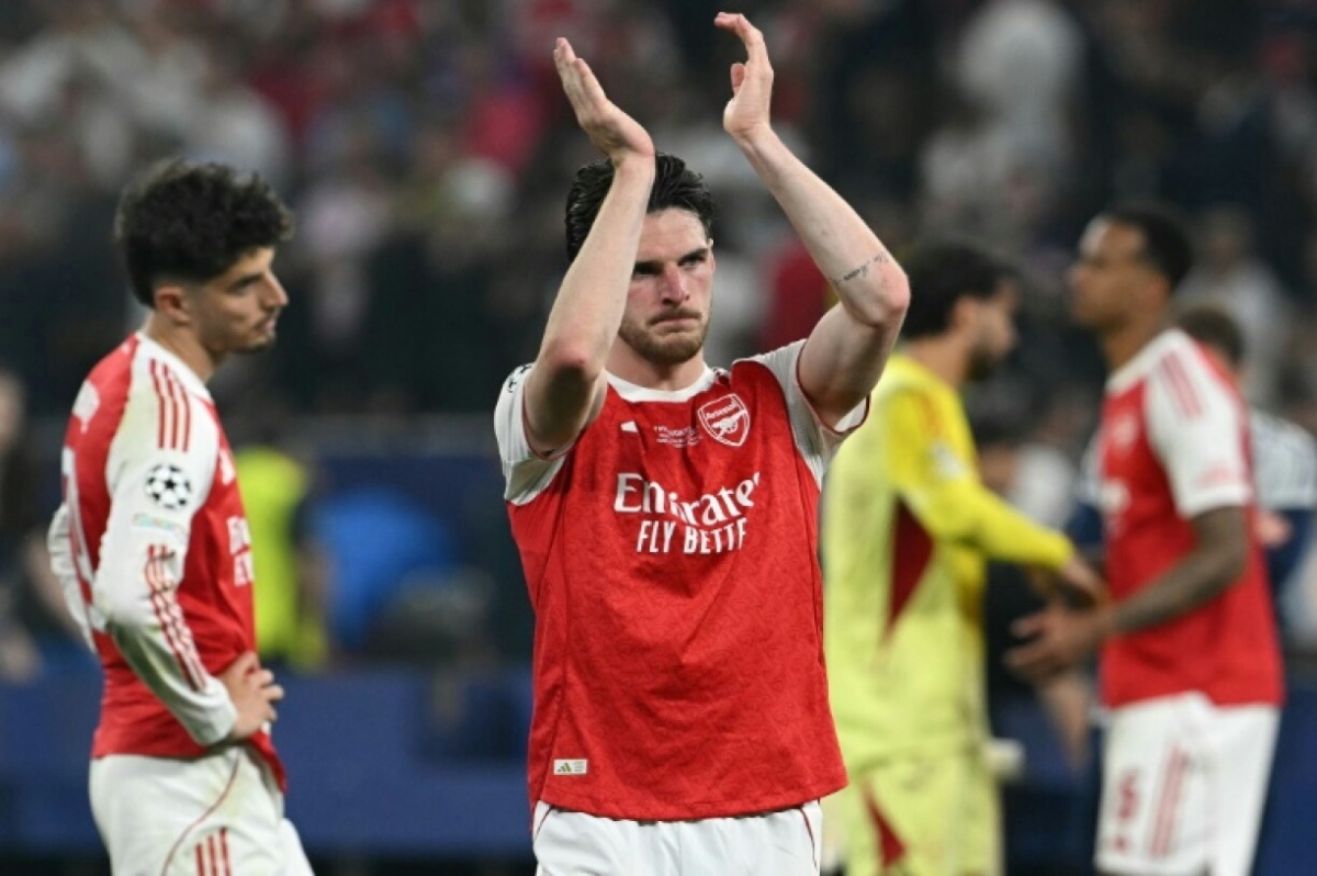 SC88 chính thức: Declan Rice bảo vệ Gabriel và Eze sau thất bại ở chung kết Champions League - hình ảnh - sc88x.vip