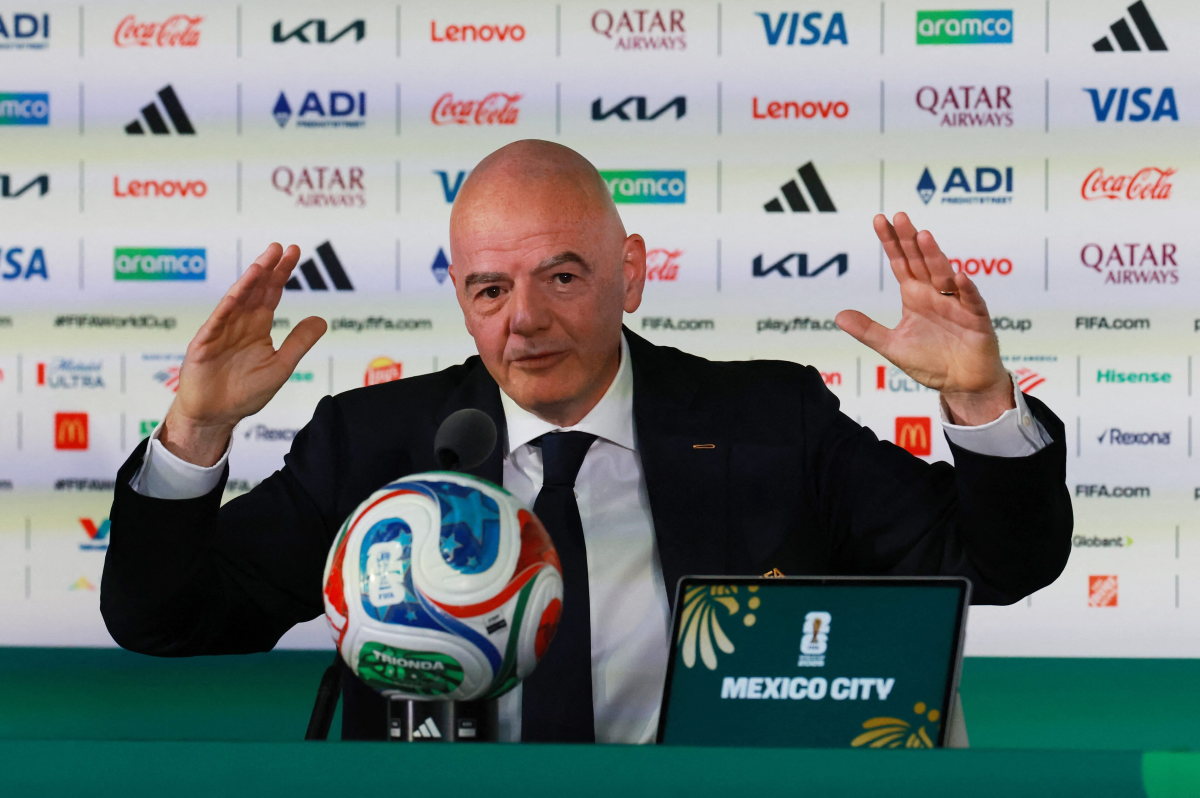 SC88 cược bóng đá: Chủ tịch FIFA gây tranh cãi khi đề xuất mở rộng World Cup vì Italy - hình ảnh - sc88x.vip SC88 cược bóng đá: Chủ tịch FIFA gây tranh cãi khi đề xuất mở rộng World Cup vì Italy - hình ảnh - sc88x.vip
