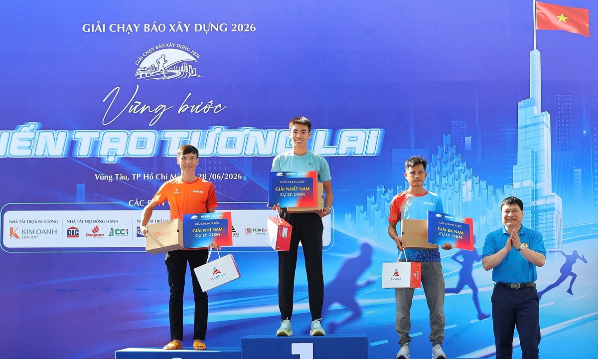 SC88 eSports chúc mừng Anh Khôi vô địch cự ly 21km giải Báo Xây dựng - hình ảnh - sc88x.vip