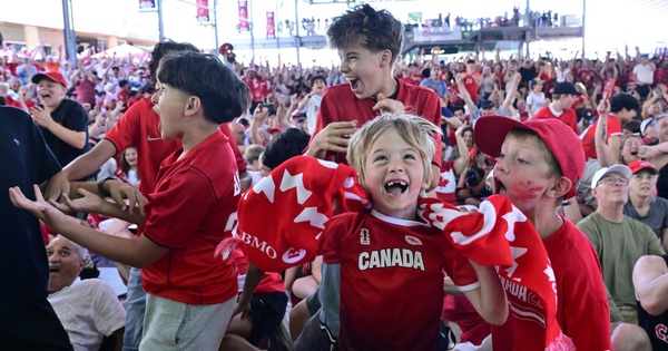 Link vào nhà cái SC88 – Cập nhật không khí ăn mừng cuồng nhiệt của CĐV Canada sau chiến thắng 6-0 tại World Cup 2026 - hình ảnh - sc88x.vip